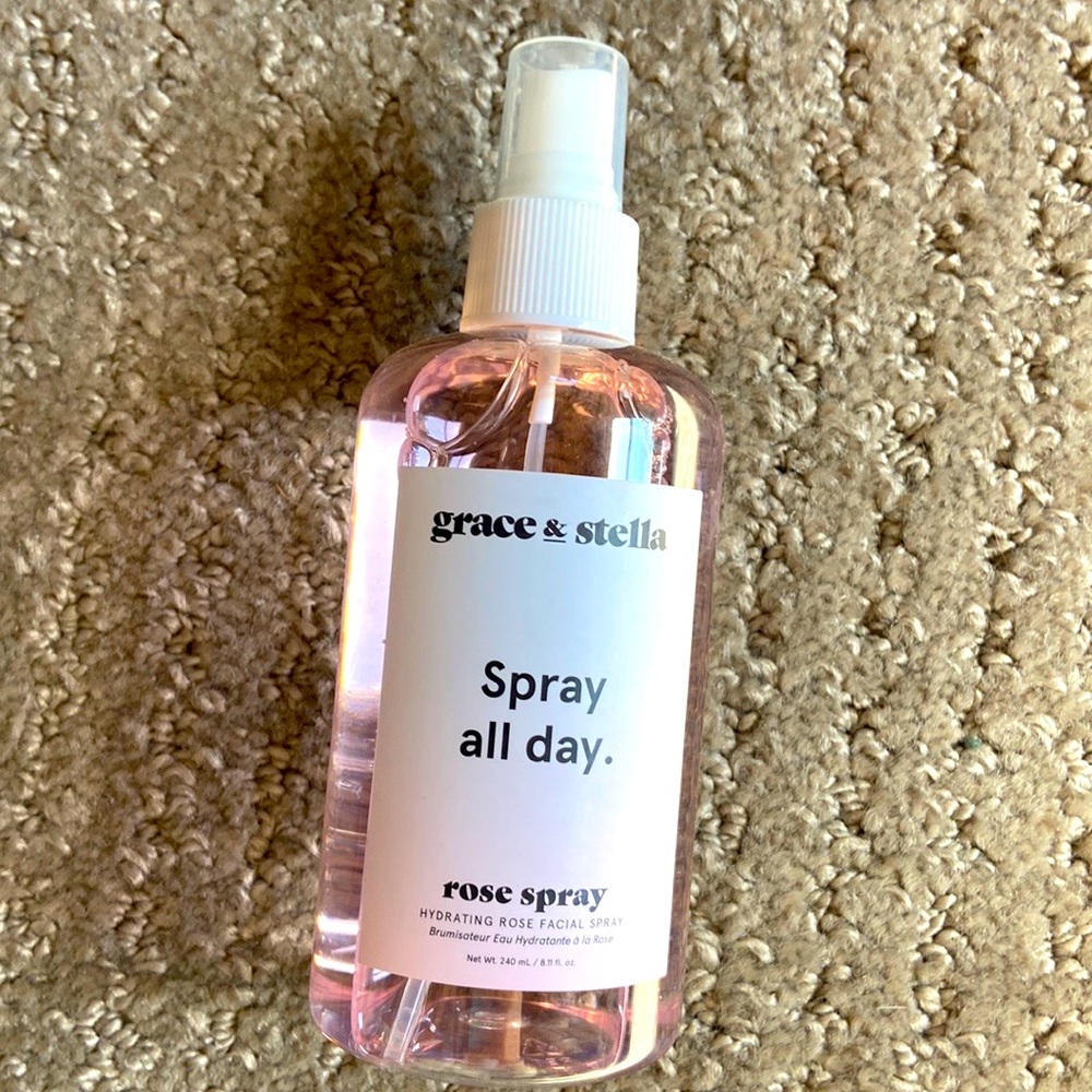 NEW - Grace & Stella Spray All Day Rose Water Spray - Picture 2 of 6